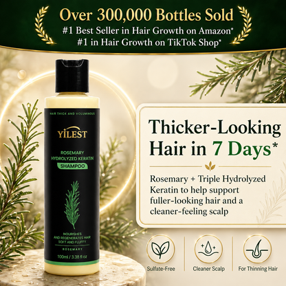 YILEST®- Rosemary Shampoo Hair Growth & Anti-Dandruff Treatment